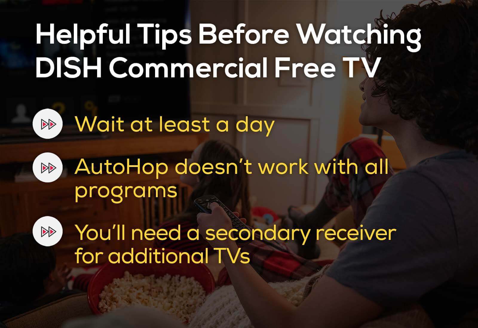  användbara Tips innan du tittar på DISH Commercial Free TV