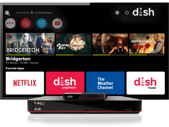 Tv dish ui